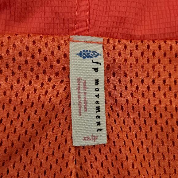 Free People Movement Run Wild Zip Jacket Womens XS Neon Pink Athleisure Neon Y2K - Picture 11 of 13